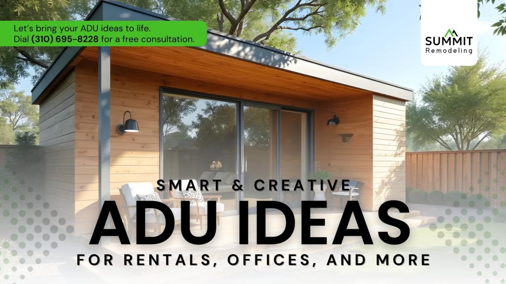 Smart and creative ADU ideas for rentals, home offices, and flexible living spaces in Los Angeles
